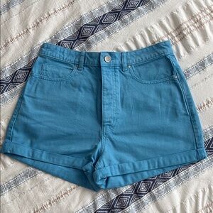 Blue Women's Denim Shorts